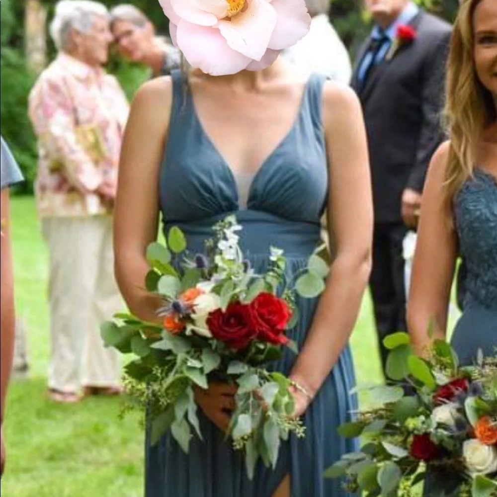 Azazie Belize Dress in Twilight Blue - Picture 4 of 5